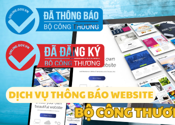 Dịch vụ thông báo website bộ công thương đạt tiêu chuẩn