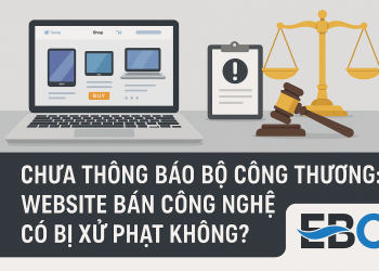 Website Bán Công Nghệ Chưa Thông Báo Bộ Công Thương Có Bị Xử Phạt Không?