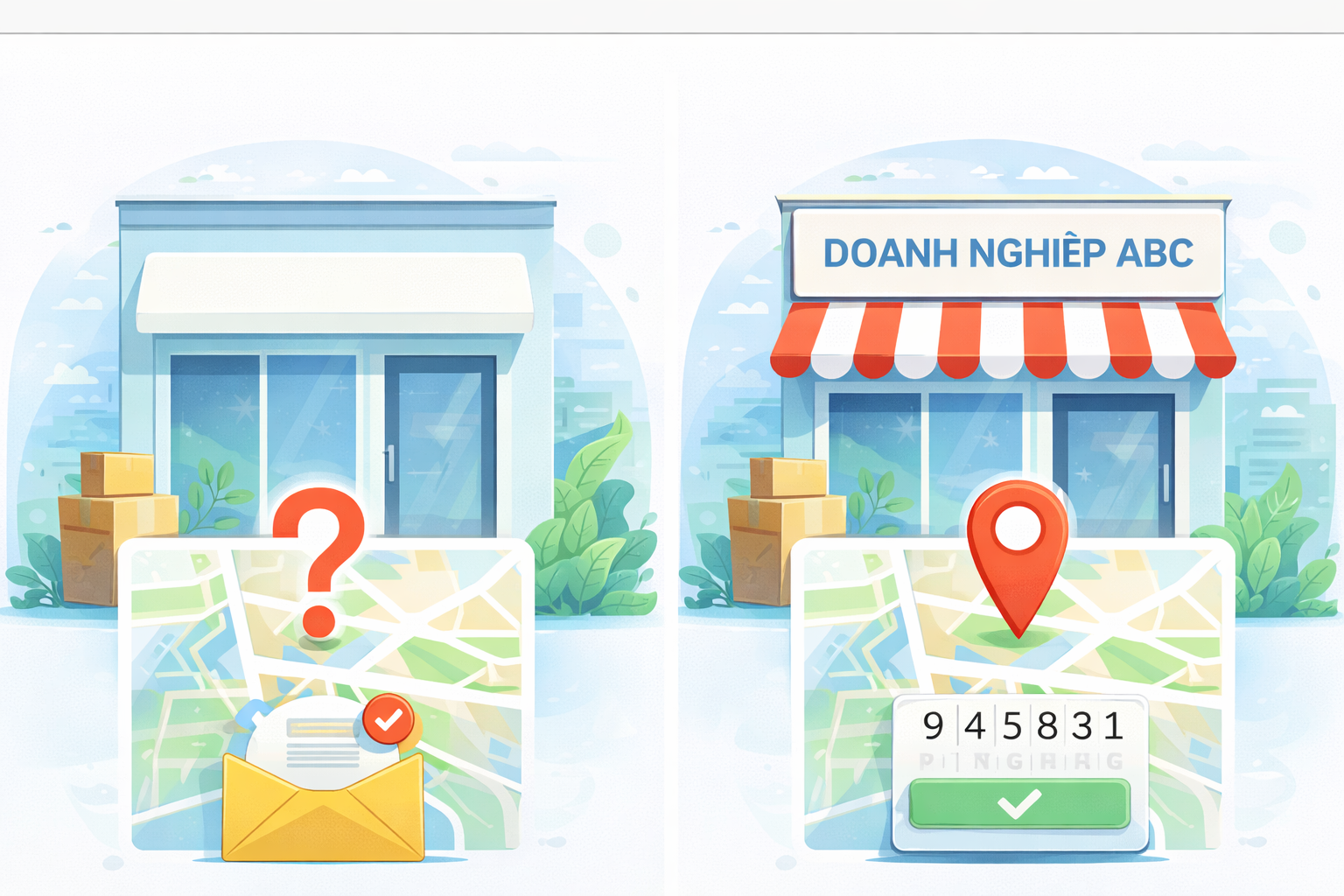 Cách xác minh Google map thành công 100% của EBO