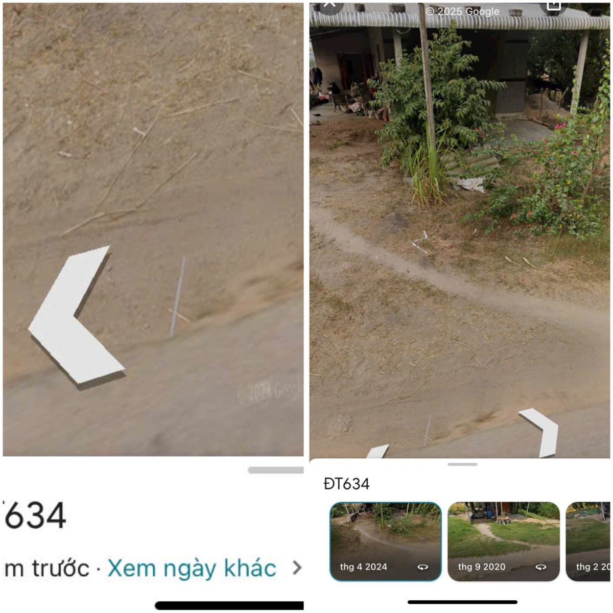 cách xem lại ảnh cũ trên Google Maps