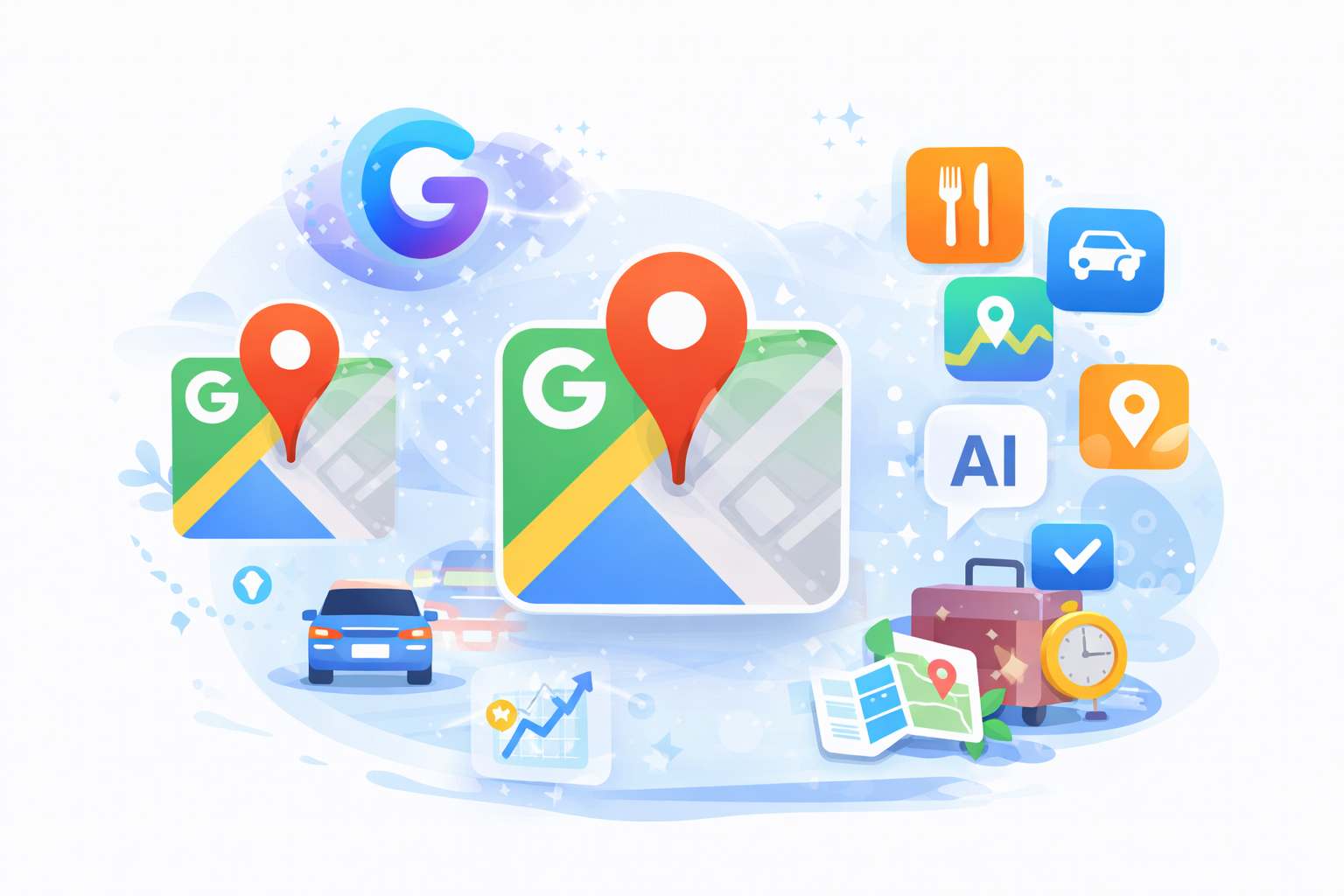 Cập nhật Google Maps mới nhất: AI Gemini giúp tìm địa điểm và chỉ đường thông minh hơn