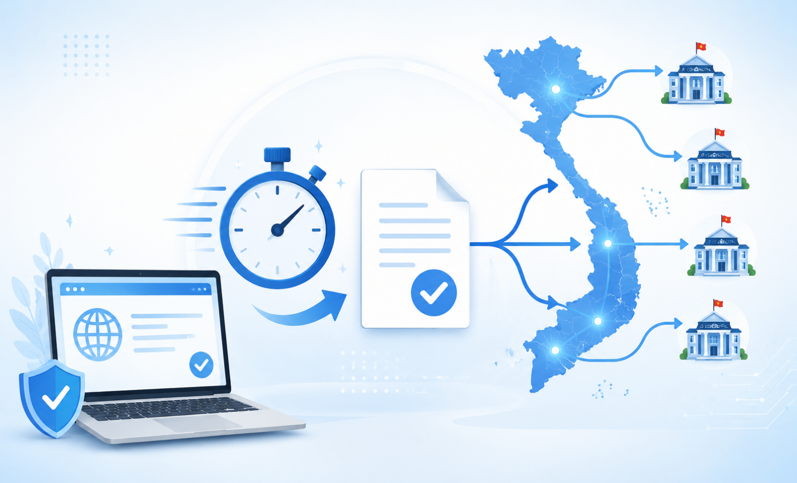 Thủ tục thông báo website Bộ Công Thương: Sở Công Thương địa phương trực tiếp tiếp nhận hồ sơ 