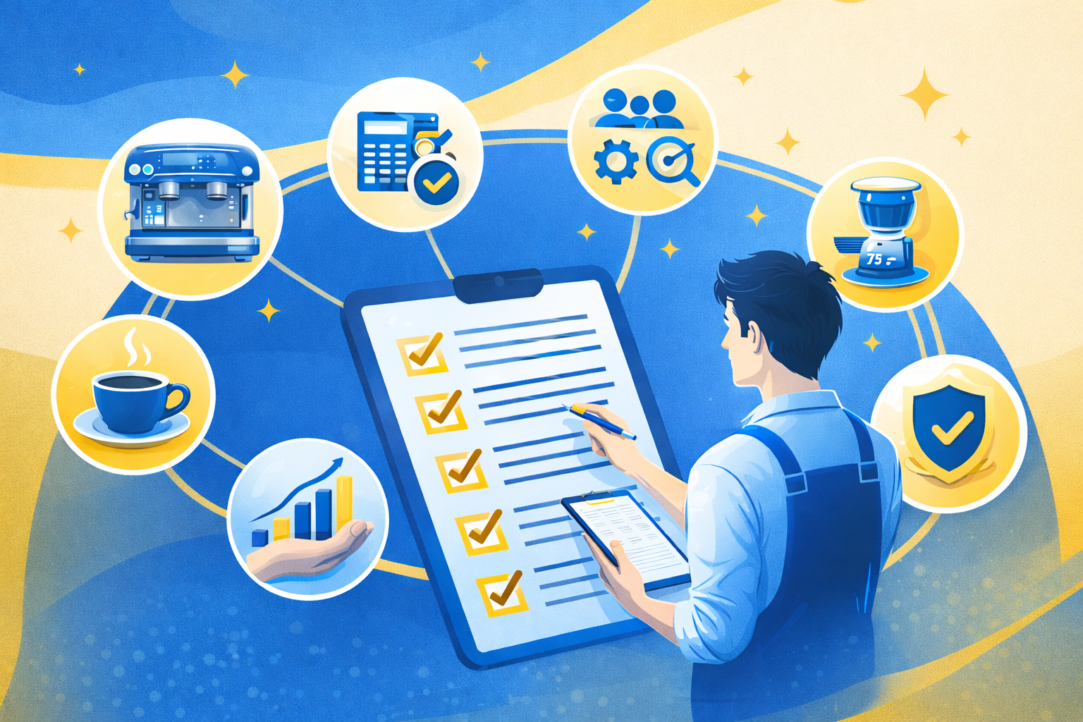 case study EBO: máy pha cà phê