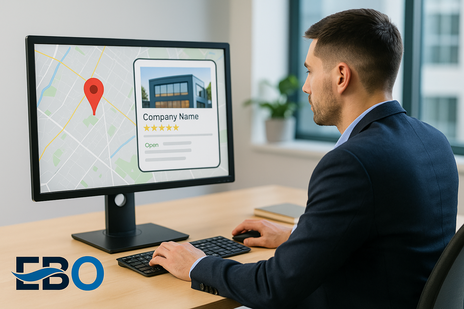 quản lý nội dung Google map của EBO