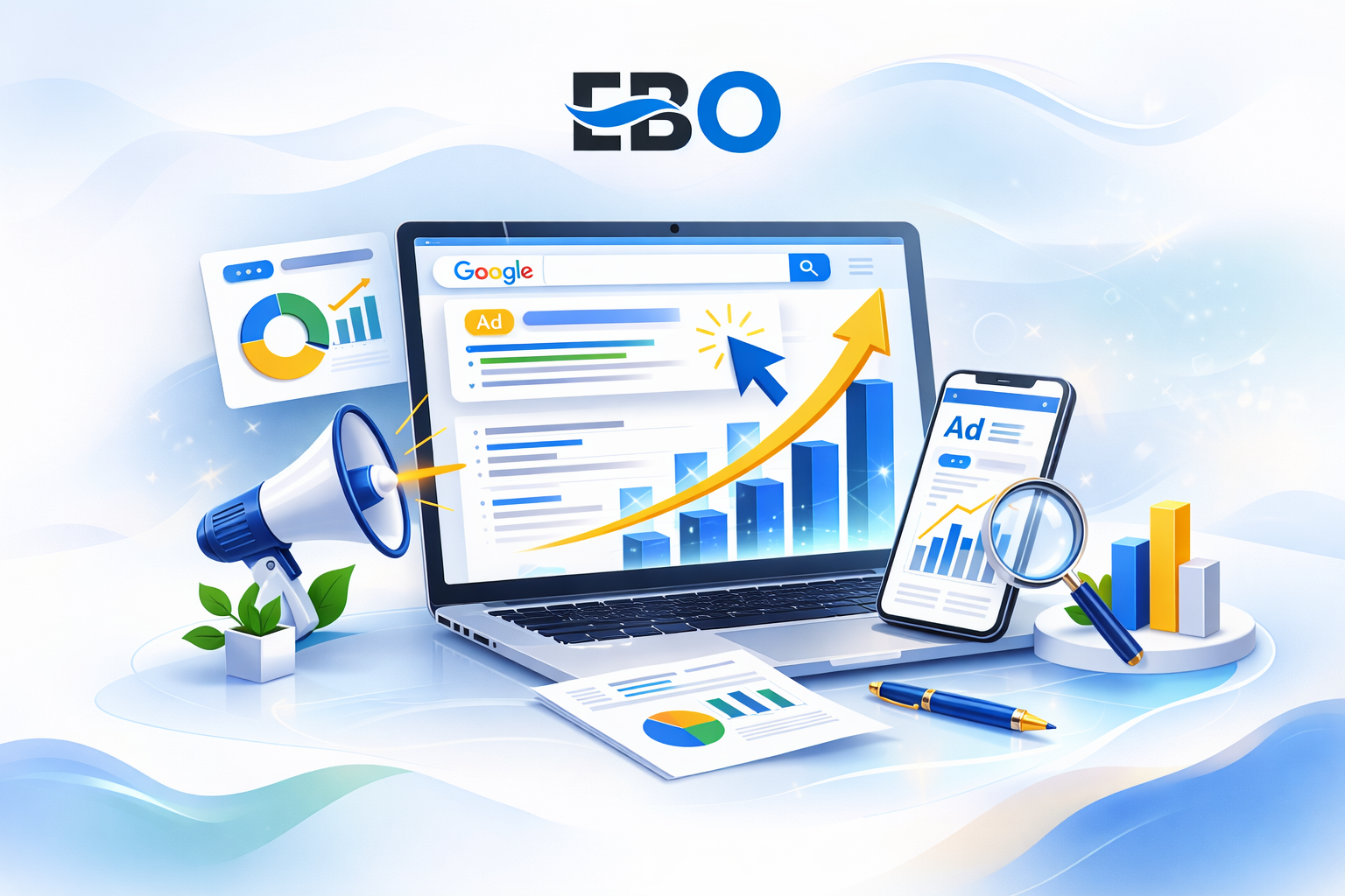 dịch vụ quảng cáo Google Ads của EBO