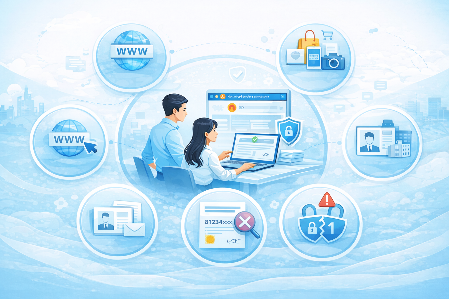 thông báo webiste với Bộ Công Thương