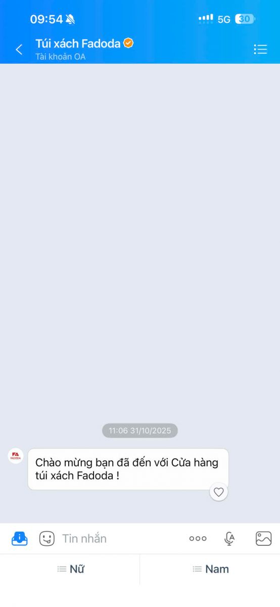 Dịch vụ xác thực Zalo OA