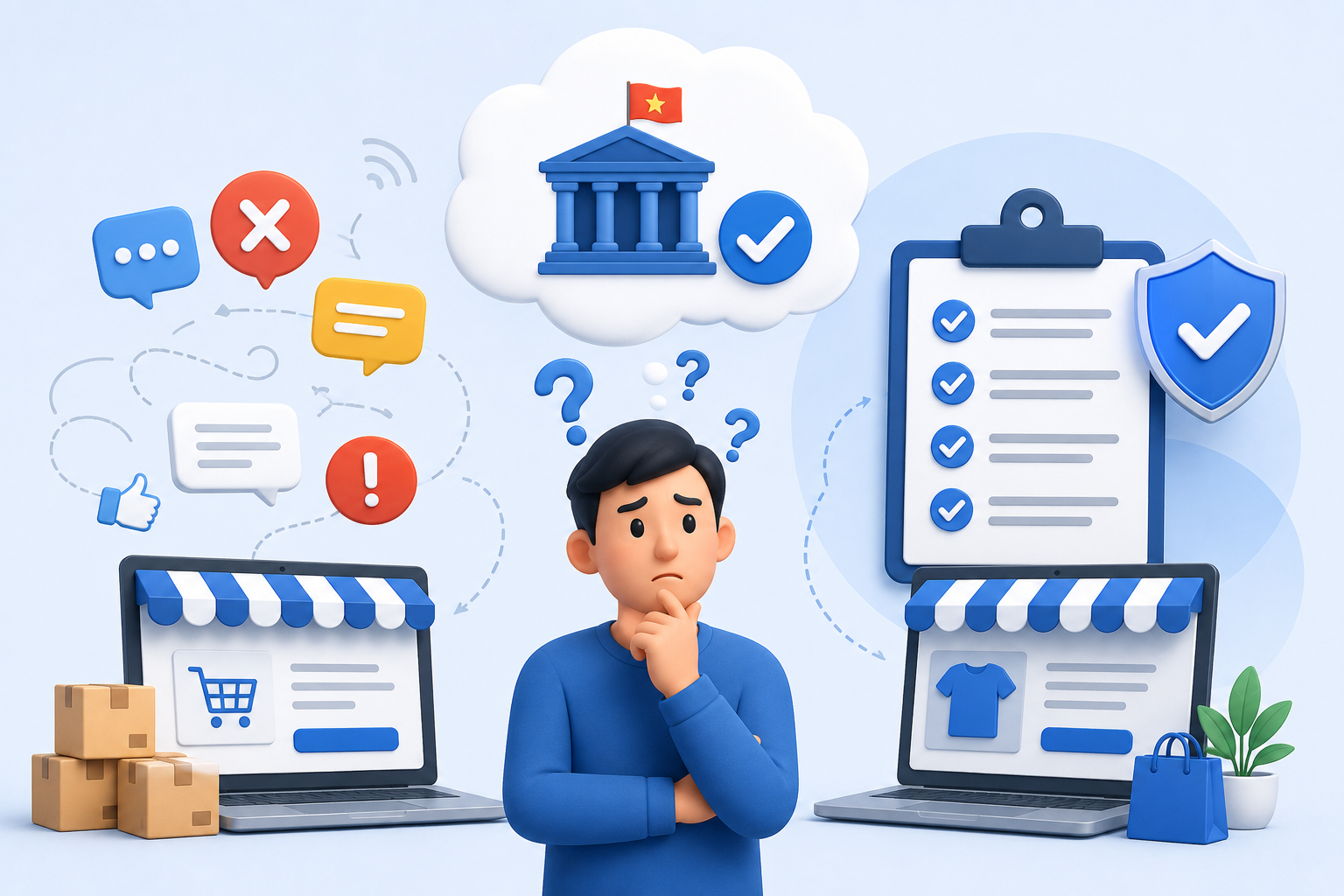 Tại sao không phải website bán hàng nào cũng phải thông báo với Bộ Công Thương?