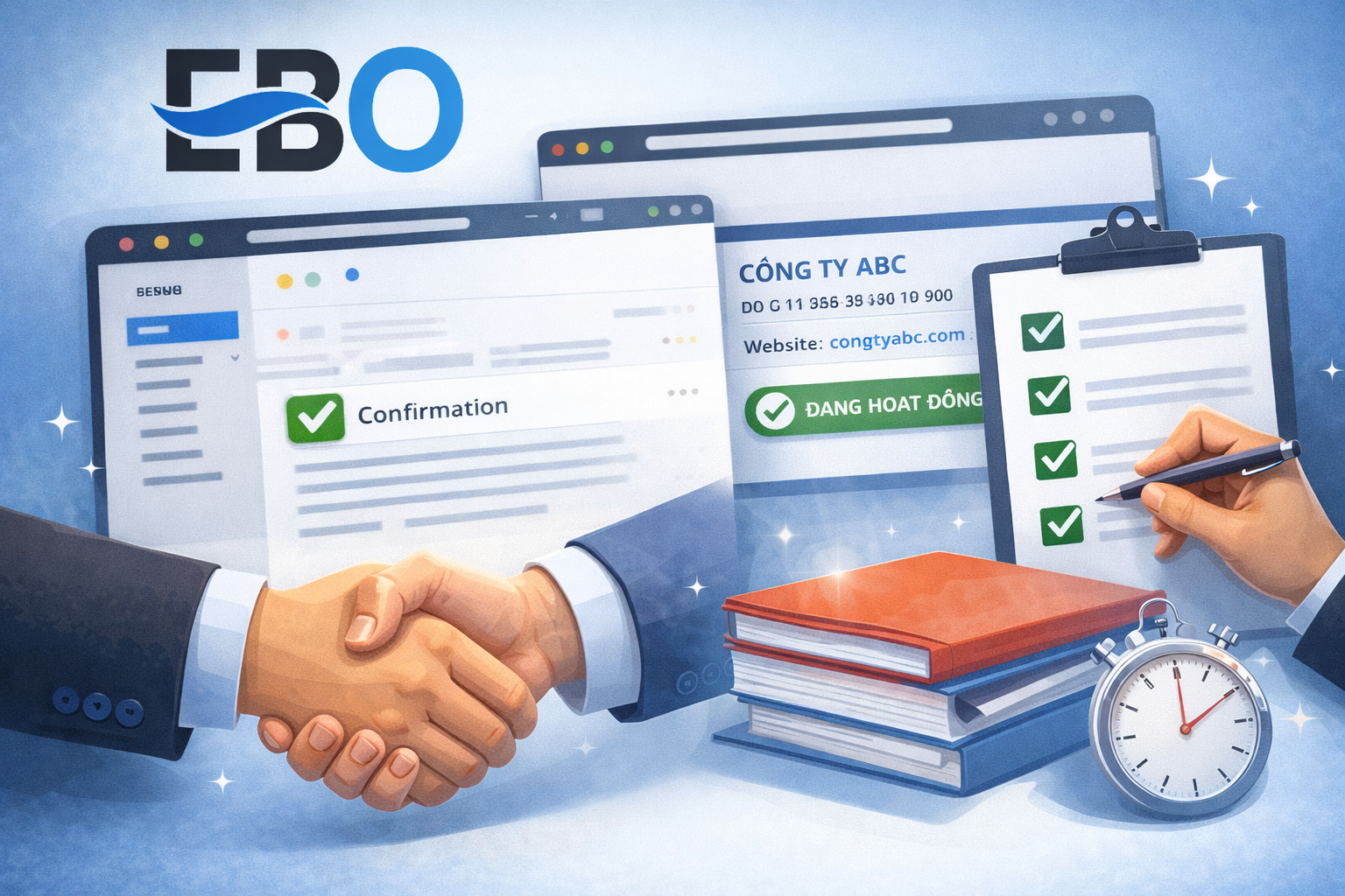 kiểm tra website của bạn đã thông báo thành công với Bộ Công Thương