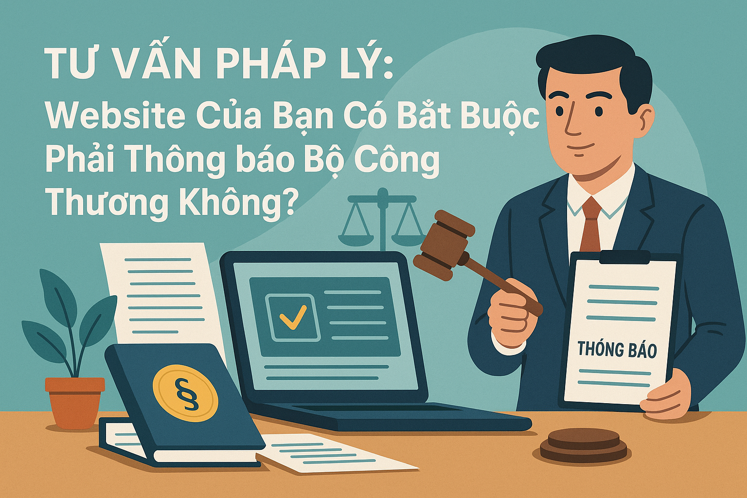 website nào bắt buộc thông báo Bộ Công Thương