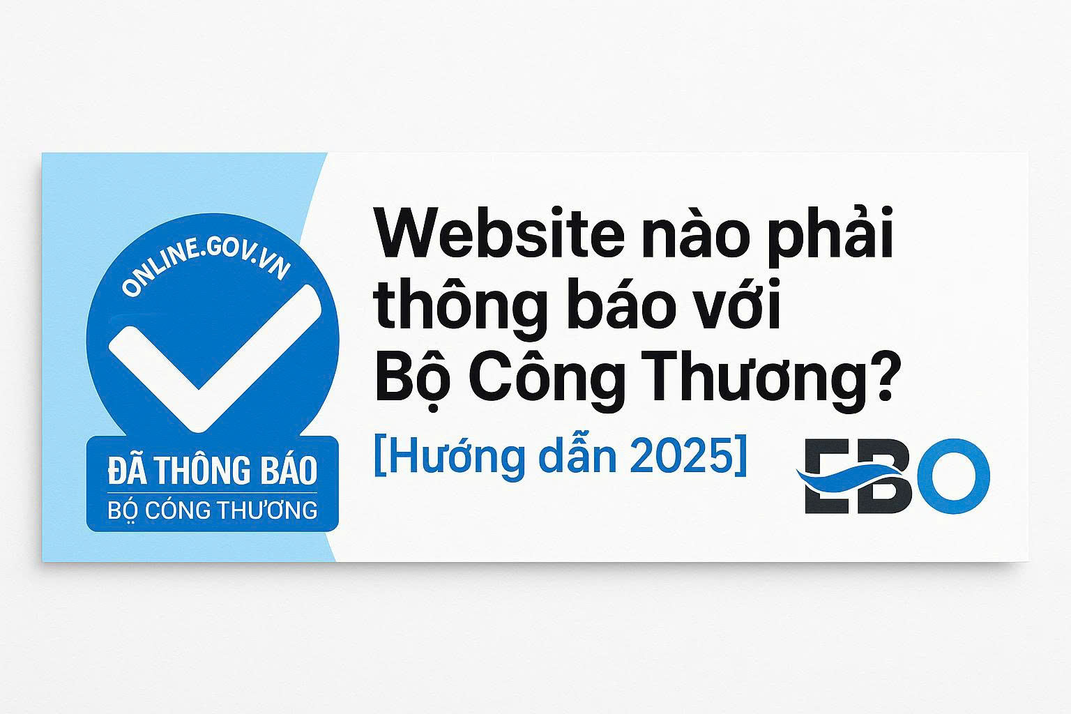 website nào cần phải thông báo với Bộ Công Thương