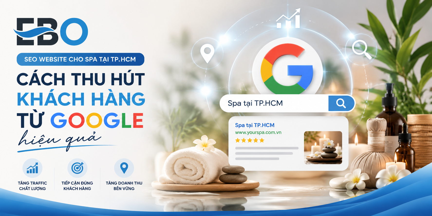 SEO Website cho spa tại TP.HCM: Cách thu hút khách hàng từ Google hiệu quả