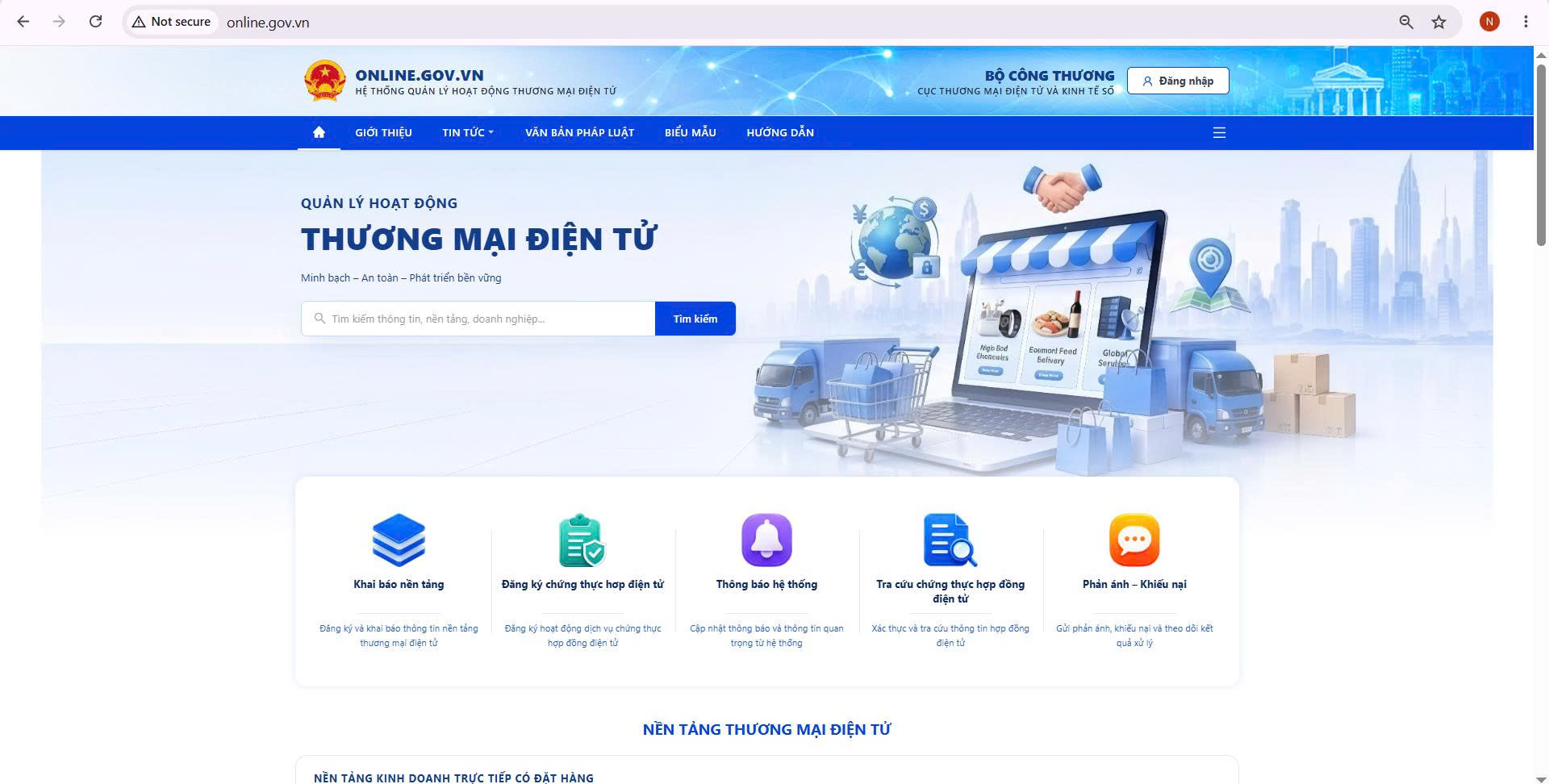 Bộ Công Thương nâng cấp hệ thống 2026: Hướng dẫn cập nhật URL mới và xử lý lỗi 404