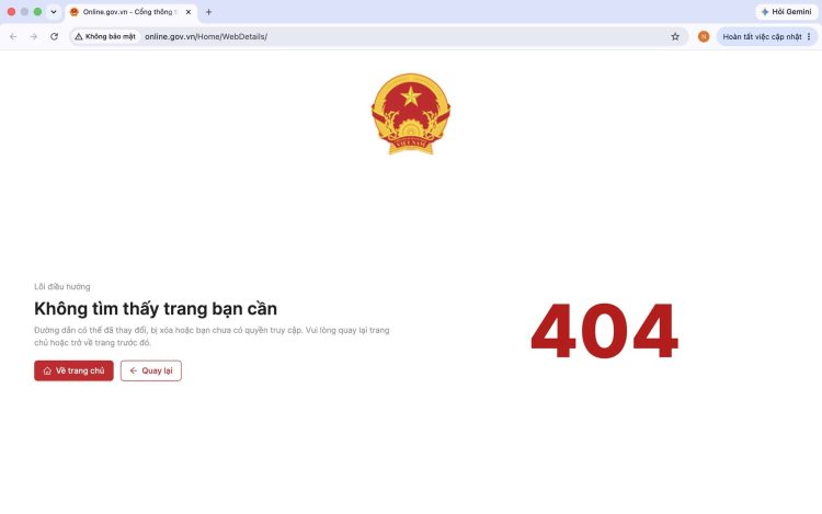 Bộ Công thương nâng cấp hệ thống mới