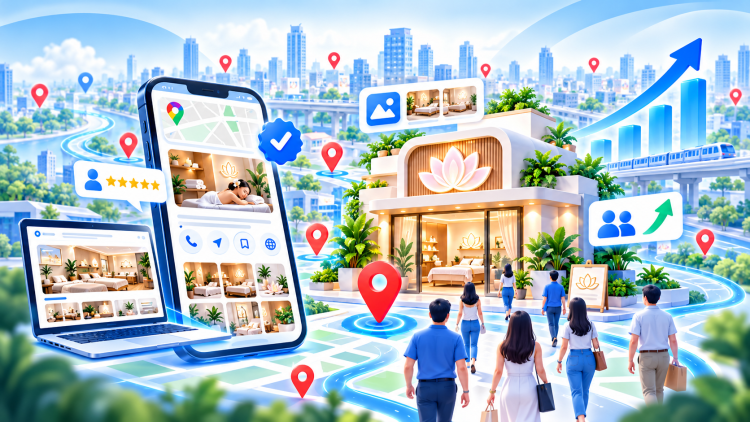 Chăm Sóc Map Cho Spa Tại Thủ Đức Giúp Tăng Khách Quanh Khu Vực