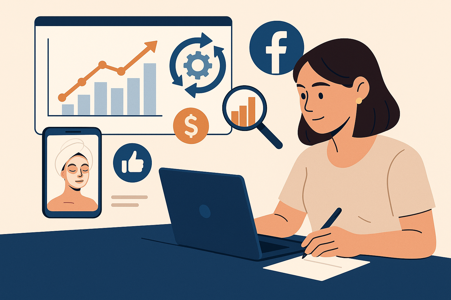 chạy quảng cáo facebook cho spa