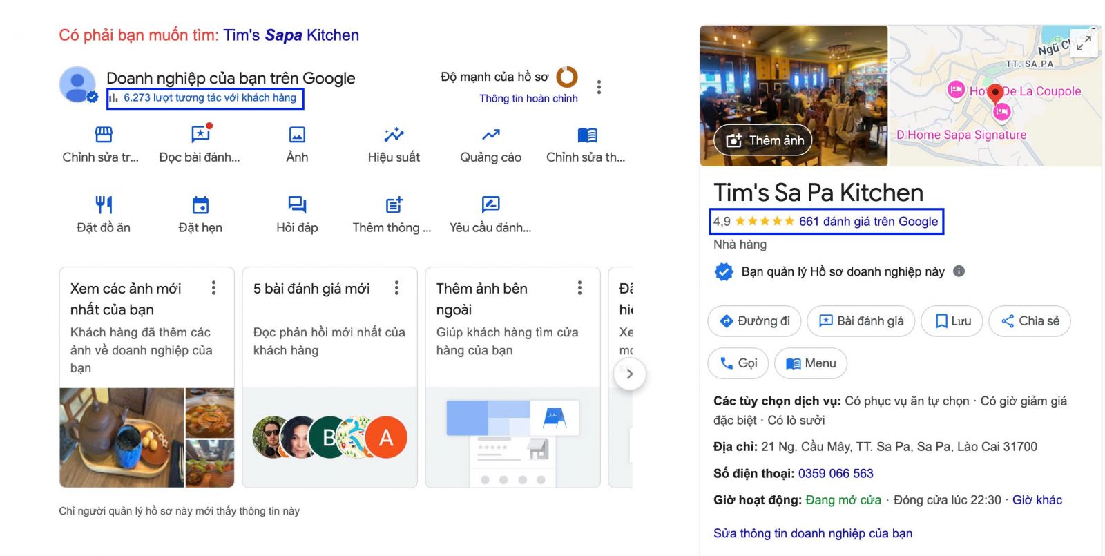 dịch vụ marketing google maps