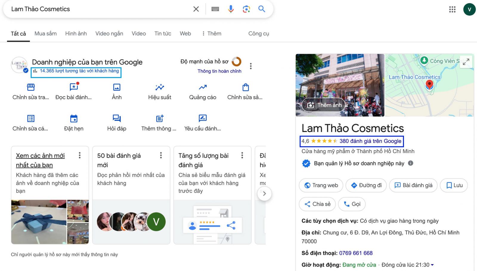 dịch vụ xác minh google maps