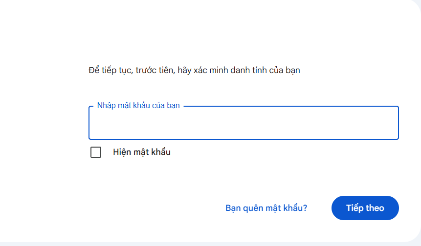 lấy lại quyền truy cập Google Maps