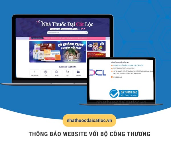 đăng ký website với bộ công thương