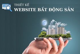 Thiết kế websibe bất động sản chuẩn chuyên nghiệp