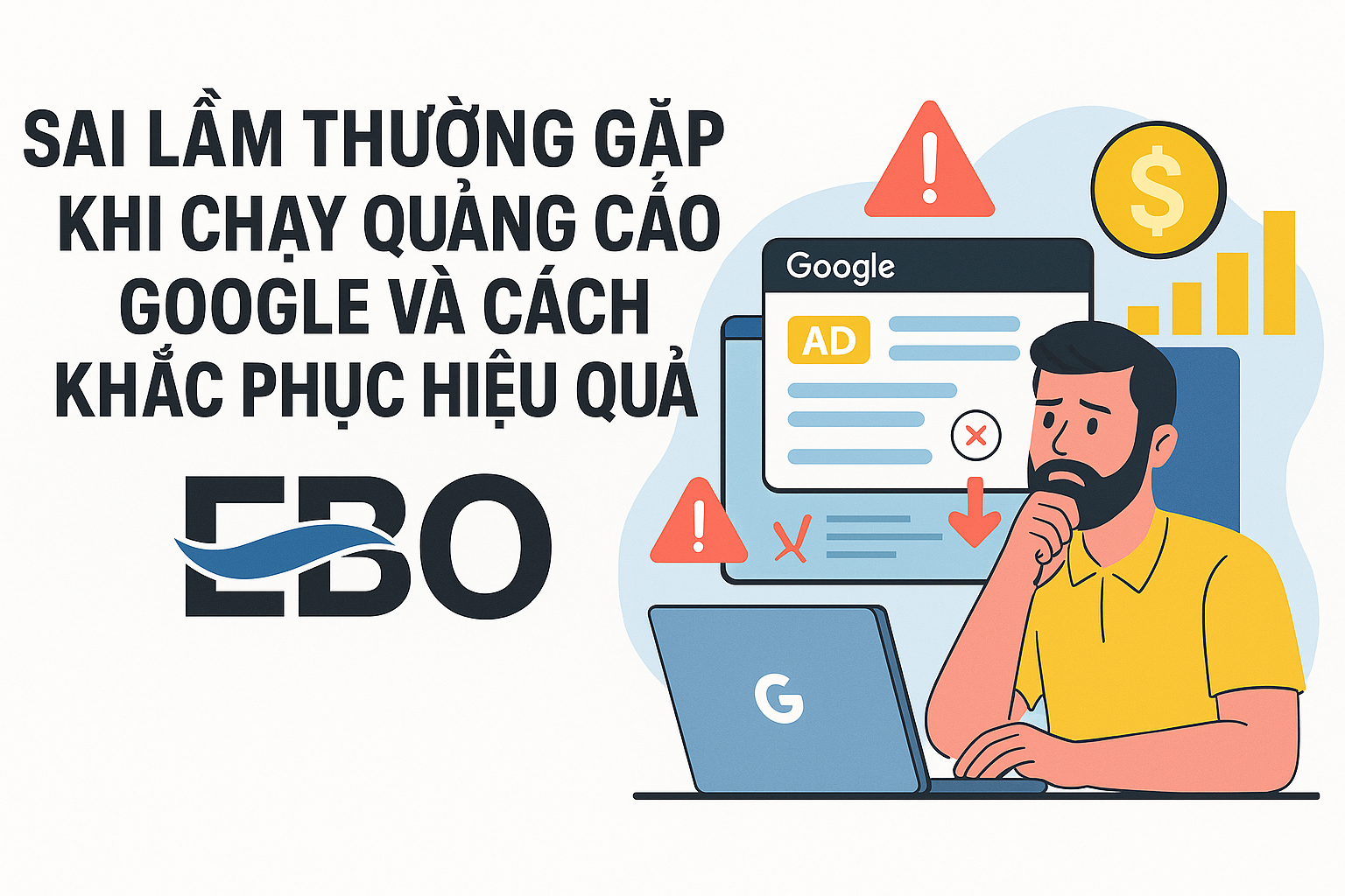 Sai Lầm Thường Gặp Khi Chạy Quảng Cáo Google Và Cách Khắc Phục Hiệu Quả
