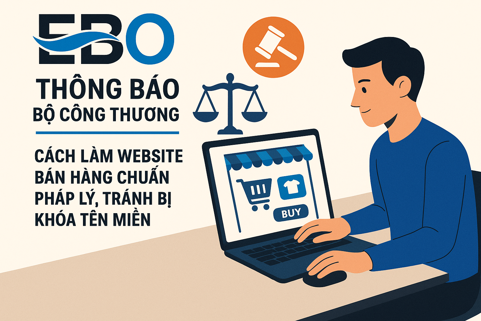 Thông báo Bộ Công Thương: Cách làm website bán hàng chuẩn pháp lý, tránh bị khóa tên miền